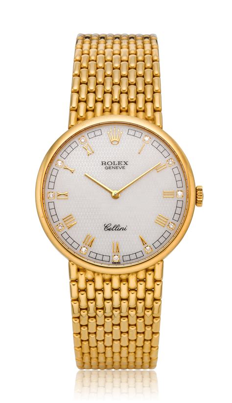 cellini rolex oro|rolex cellini 18k gold watch.